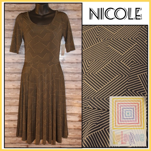 LuLaRoe Dresses & Skirts - Full A-Line Nicole Dress by LuLaRoe